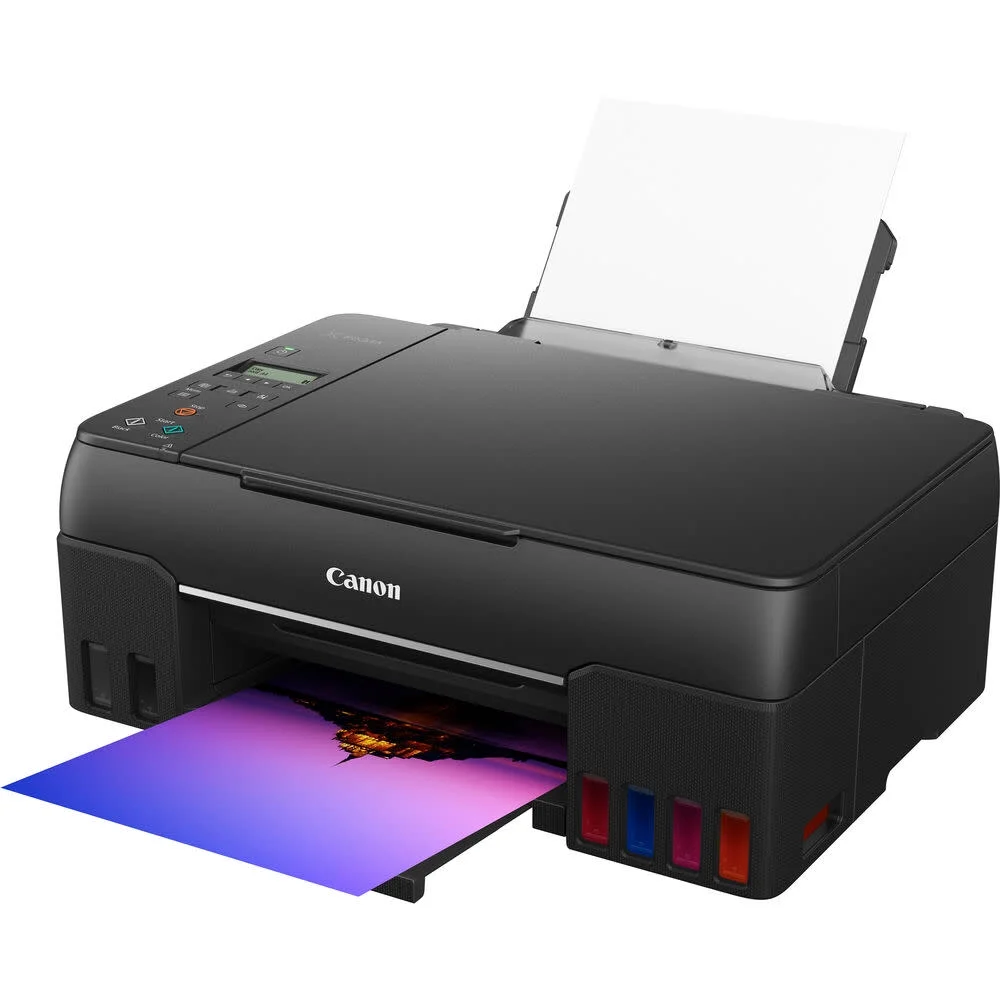 Canon PIXMA G620 Wireless Inkjet Multifunction Printer - Color - Copier/Printer/Scanner - 4800 x 1200 dpi Print - Color Flatbed Scanner - 600 dpi Optical Scan - Wireless LAN - PIXMA Cloud Link, Can...