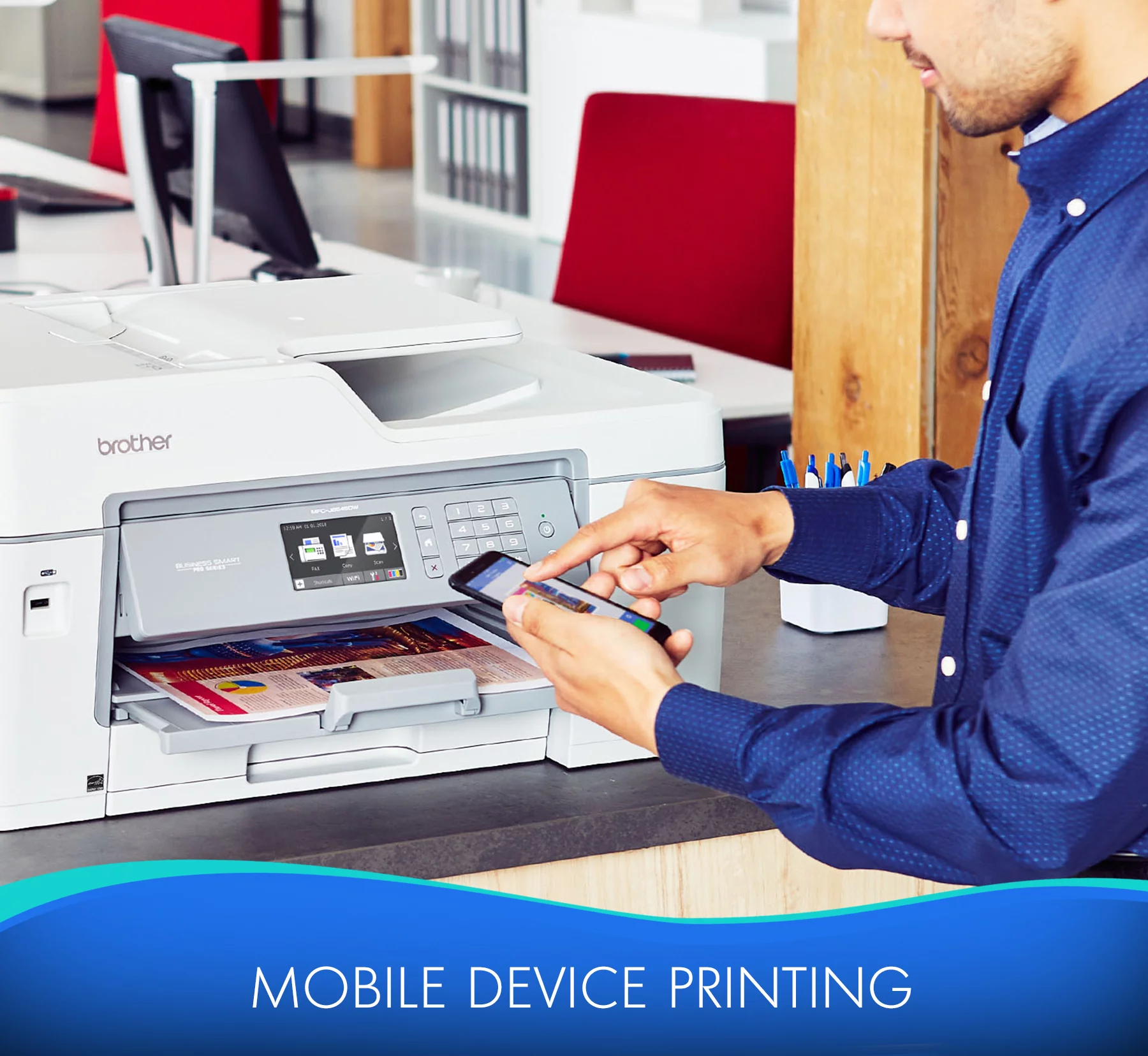 Brother MFC-J6545DW INKvestment Tank Color Inkjet All-in-One Wireless Printer