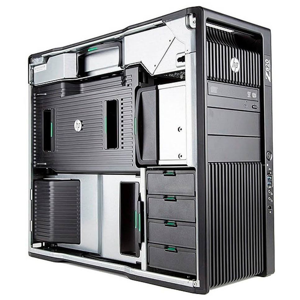 HP Z820 Workstation 2x E5-2643 Quad Core 3.3Ghz 8GB 1TB Nvs310 Win 10 Pre-Install