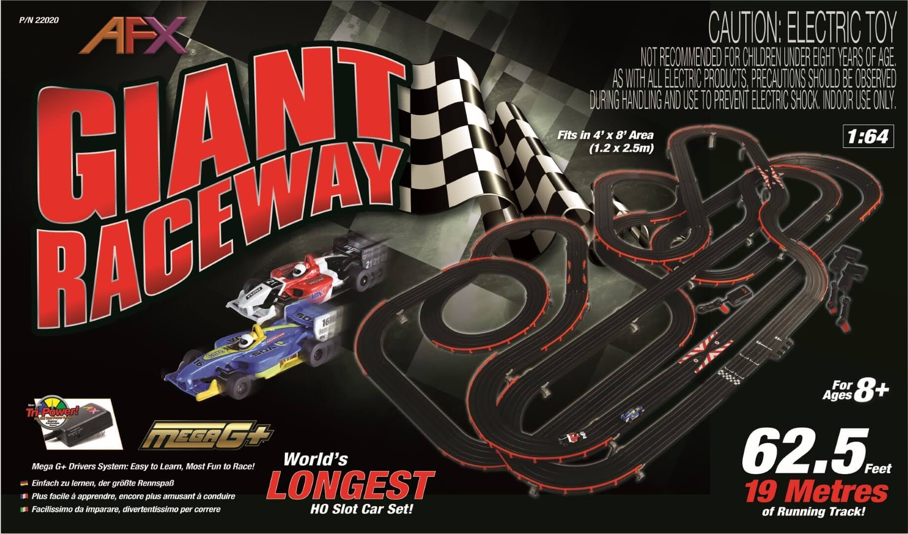 AFX Giant Set Without Digital Lap Counter AFX22020