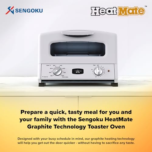 Sengoku SET-G16A(W) HeatMate Toaster Oven, 120 volt