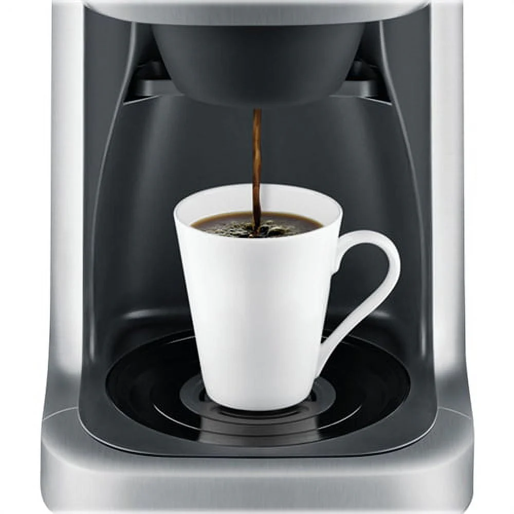 Breville - the Grind Control 12-Cup Coffee Maker - Silver