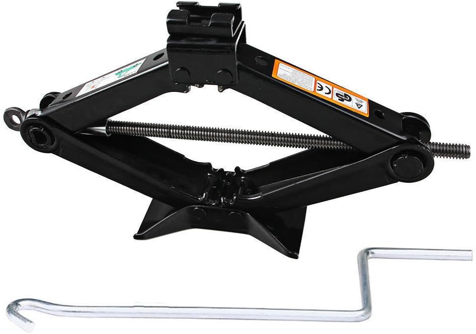 Truck Spare Tire Tool Kit Iron Replacement for Ford F-250 F-350 F-450 F-550 Super Duty (2003-2007) & Scissor Car Jack 2 Ton/105-385mm Capacity