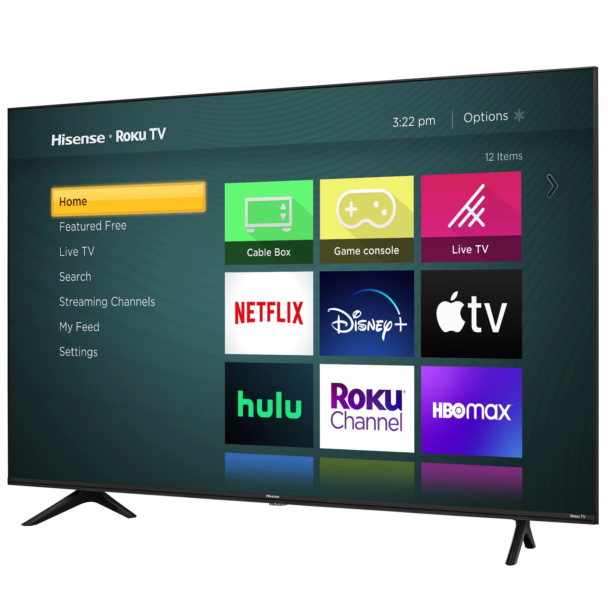 Hisense 58 Class 4K UHD LED LCD Roku Smart TV HDR R6 Series 58R6E3