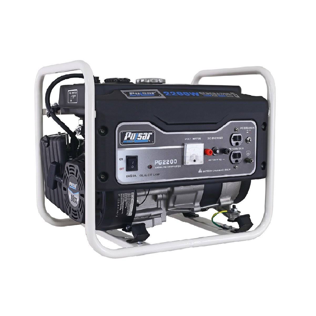 Pulsar 2200 Watt Portable Gasoline Generator PG2200