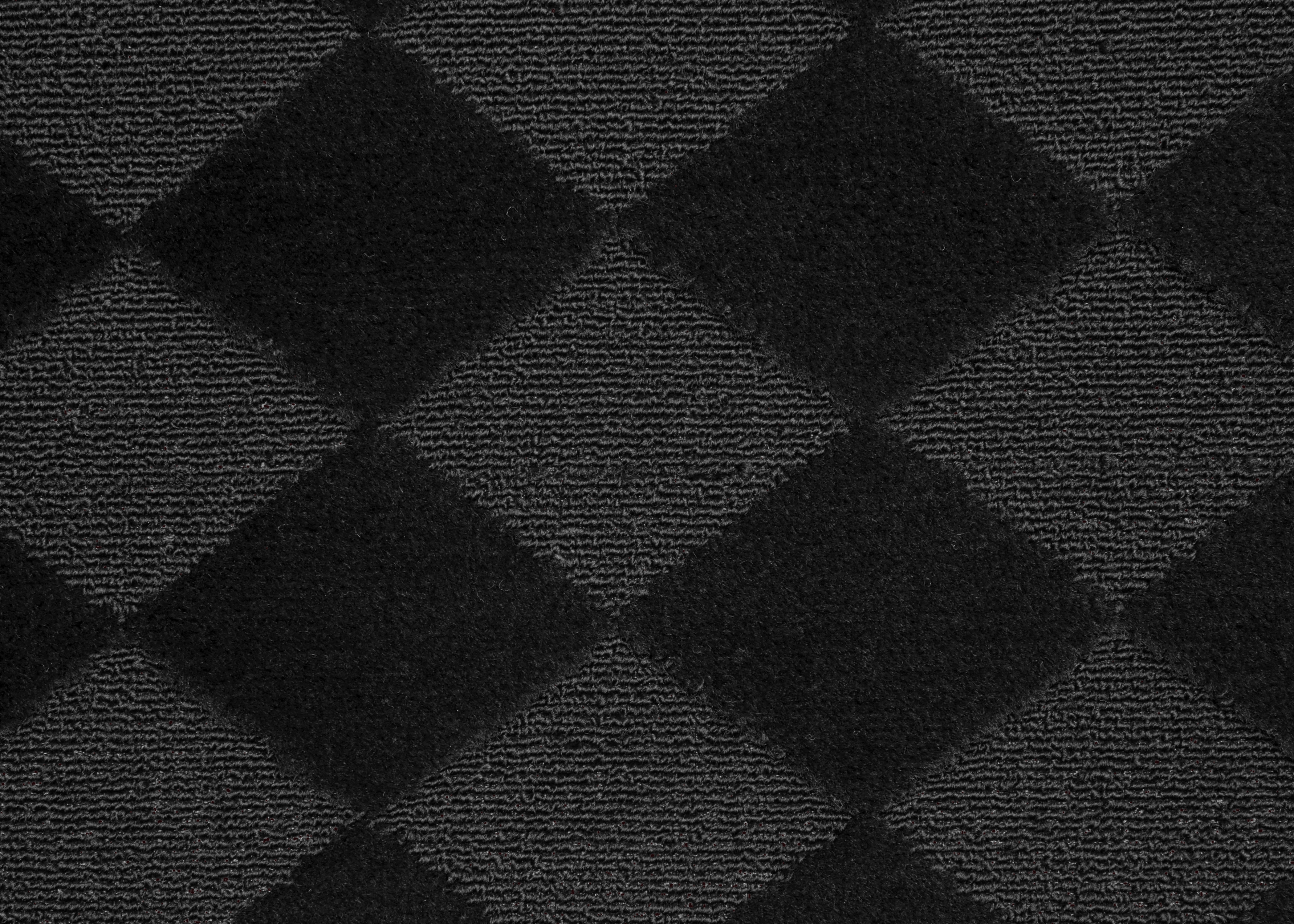 Garland Rug Diamond 7 ft. 6 in. x 9 ft. 6 in. Large Area Rug Black