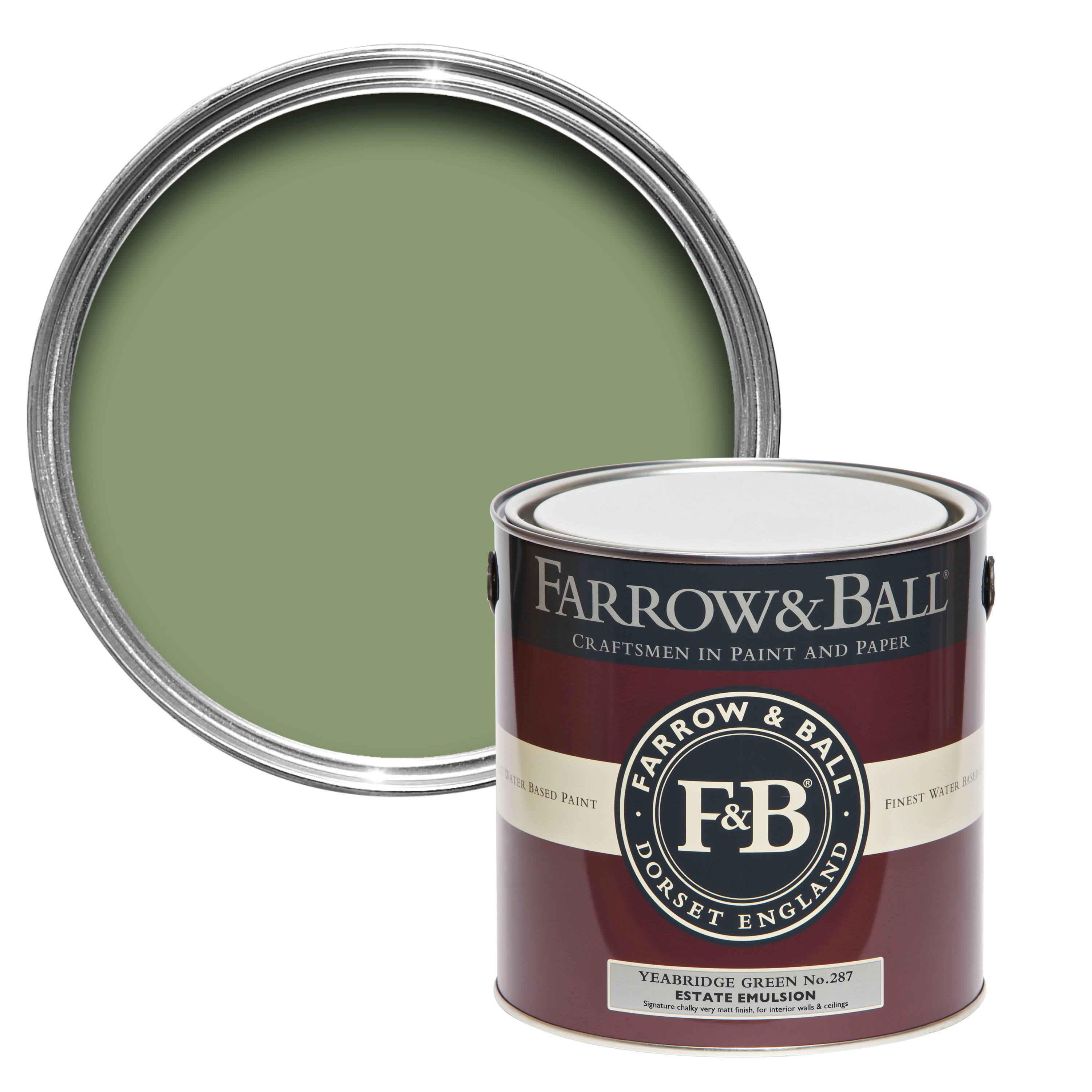 Farrow u0026 Ball Yeabridge Green Paint US Gallon Exterior Masonry No.287