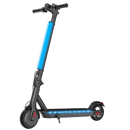 Hiboy S2 Lite Electric Scooter - 6.5" Solid Tires - Up to 10.6 Miles Long-Range & 13 MPH Portable Folding Commuting Kick-Start Boost Scooter for Teens