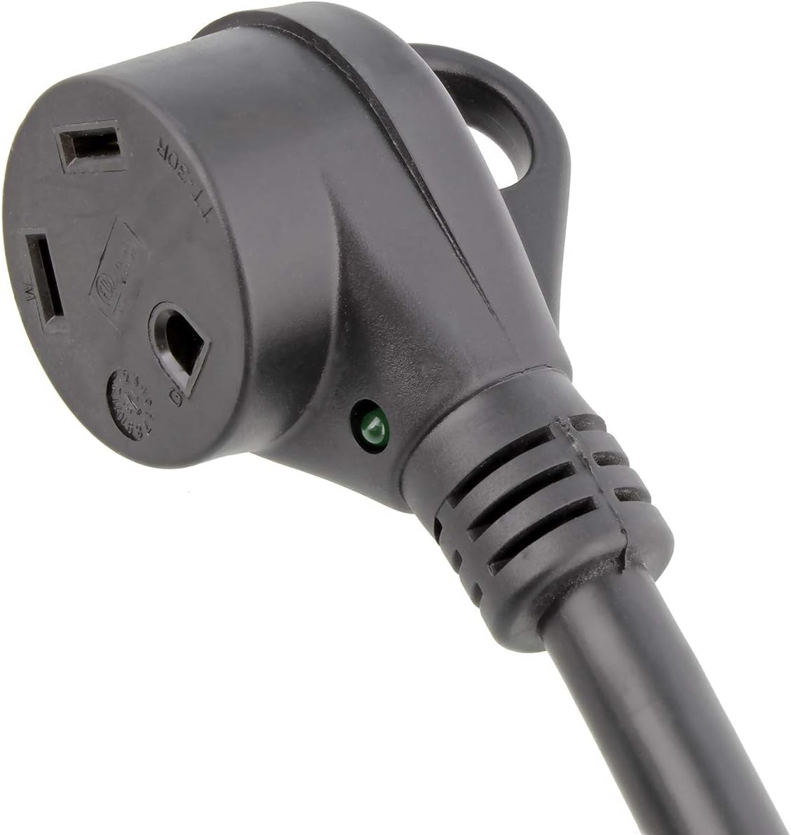 Dumble 30 AMP RV Power Cord with Grip Handle & Indicator Light – 25ft Long 30A Power Cable Camper Power Extension
