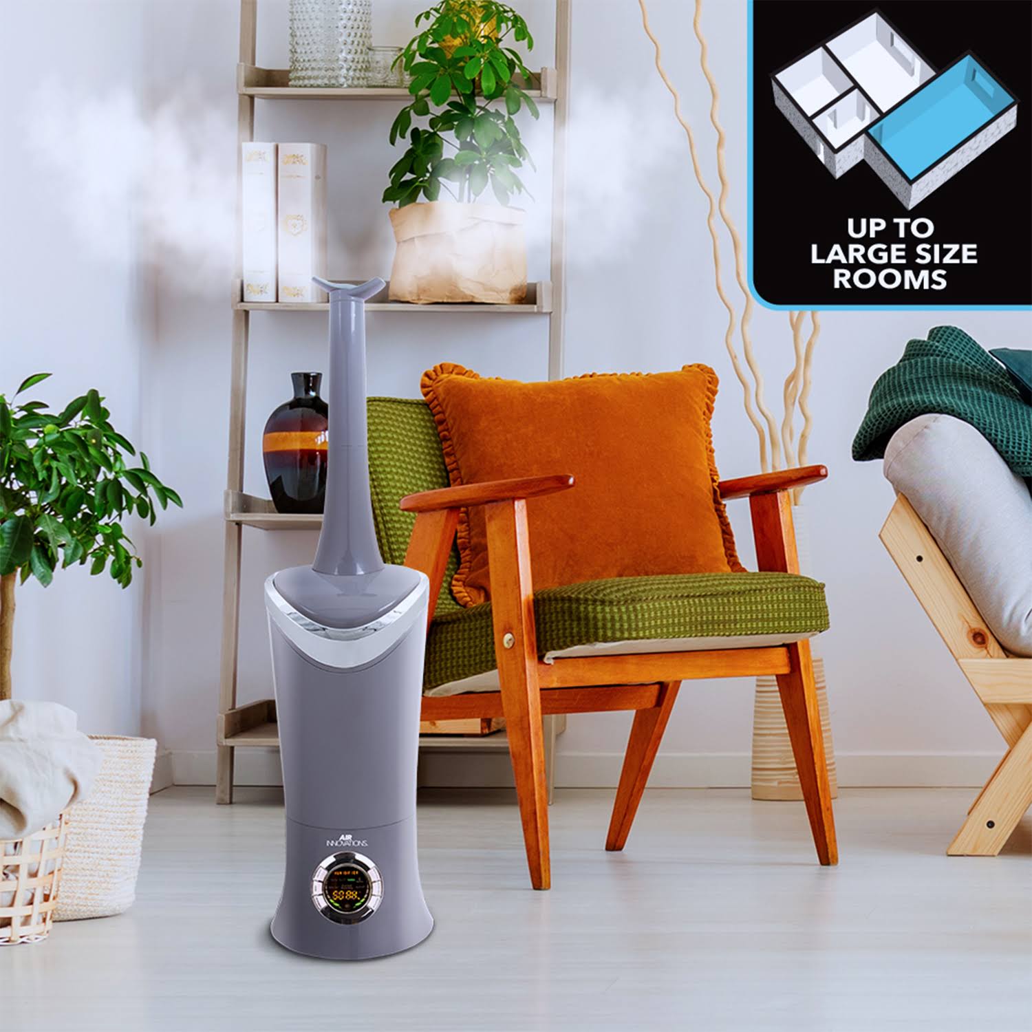 Air Innovations 1.7 gal. Ultrasonic Cool Mist Humidifier W- Remote
