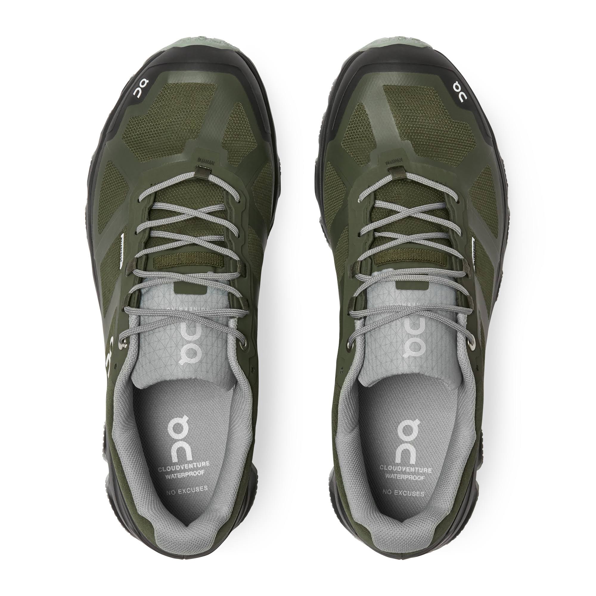 on Running Men&s Cloudventure Waterproof Fir/Lunar / 9.5