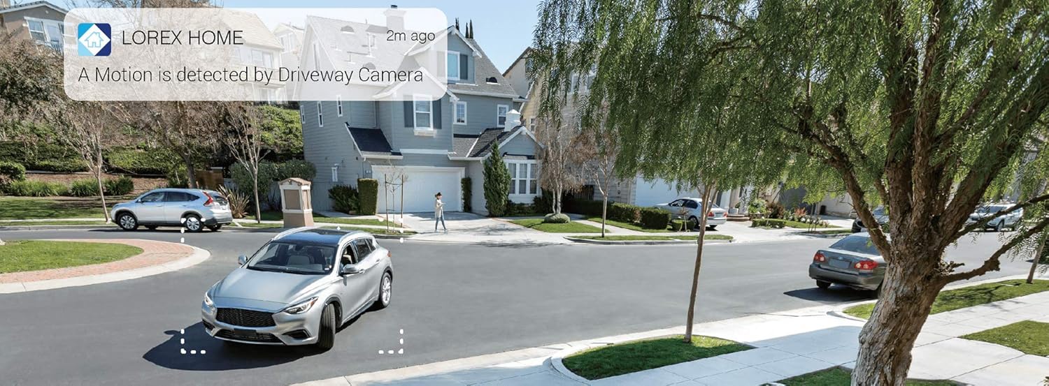 Lorex 1080p HD 8-Channel Security System with Eight 1080p HD Weatherproof Bullet Security Camera and Advanced Motion Detection