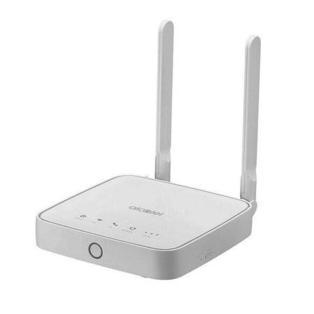 Router Alcatel Link Hub 4G LTE Unlocked Worldwide HH41NH Multibam 150 Mbps Wi-Fi (4G LTE USA Latin Caribbean Euro Asia Africa) +