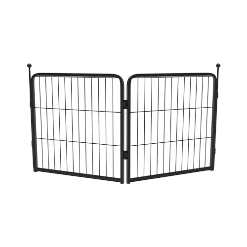 FXW Instant Dog Playpen, Portable Pet Fence for Outdoor, RV Trips, and Camping, 40inch, 16 Panels for Medium and Large Dogs│Patented