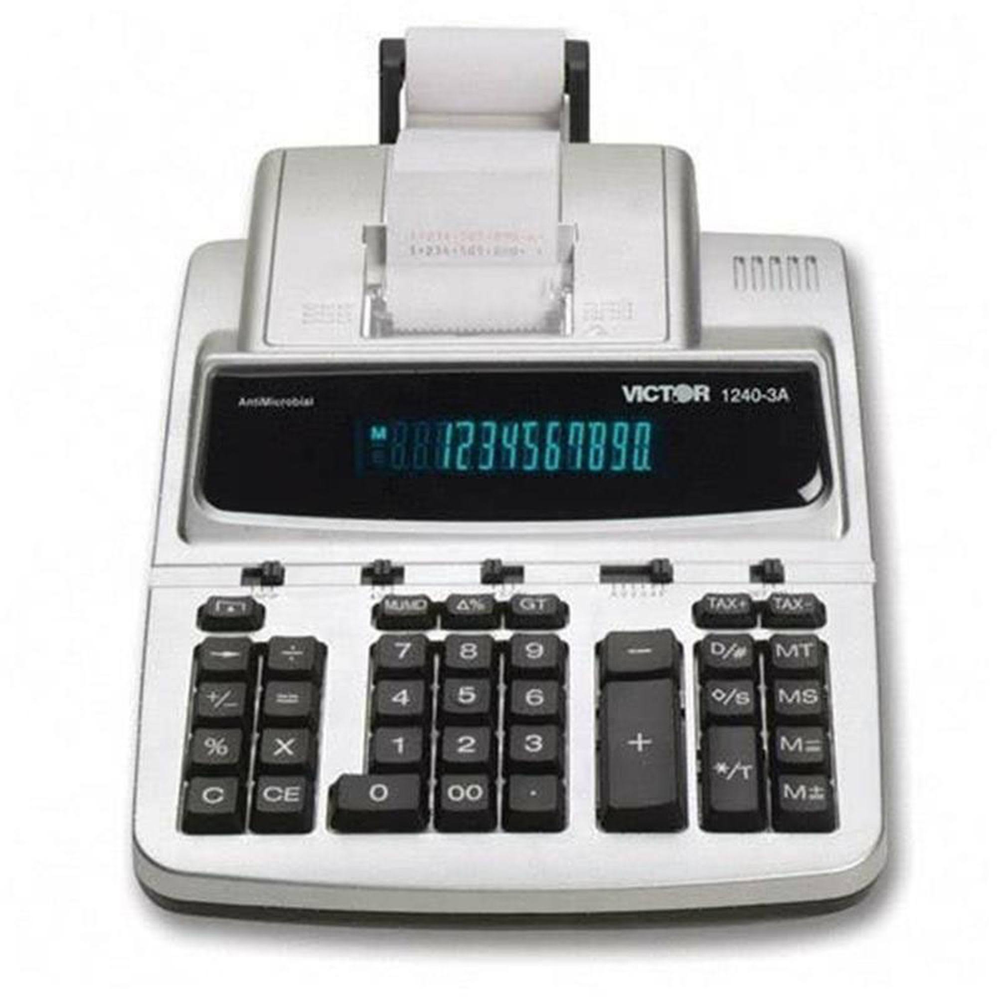 Victor 1240-3A Antimicrobial Printing Calculator - VCT12403A