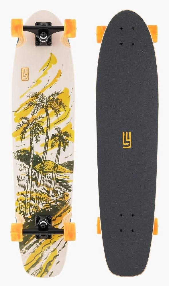 Landyachtz Longboard Skateboard Complete Ripper Postcard 37