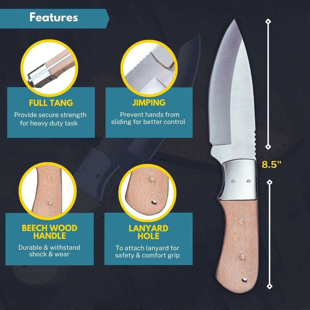 Knife Making Kit DIY Gift for Men Gift Set Complete Tools