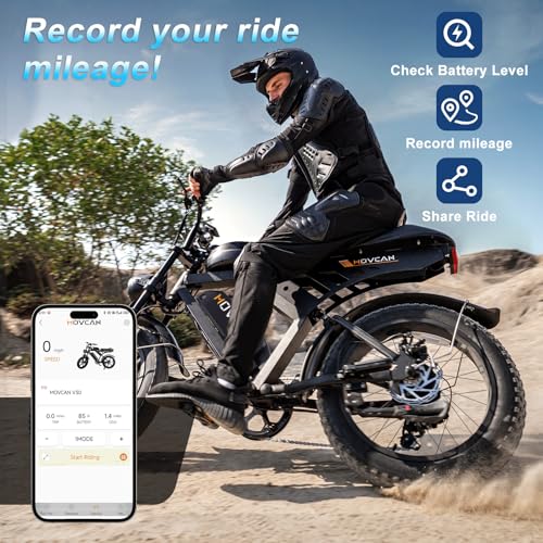 MOVCAN V30 Series Electric Bike for Adults 3000W/1500W/1000W Motor 20" Fat Tire Ebike,37.5MPH/32MPH/28MPH 120/70 Miles,48V 20Ah/31.2/15.6 AH Battery Hydraulic Disc Brake Electric Motorcycle Bike