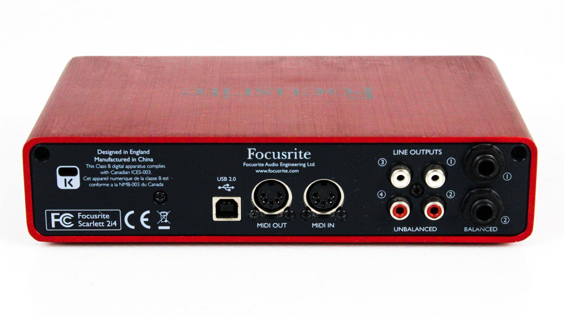 Focusrite Scarlett 2i4 - USB Audio Interface