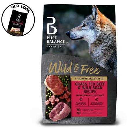 Pure Balance Wild &amp; Free Beef &amp; Wild Boar Recipe Dry Dog Food - Pet Supplies online store