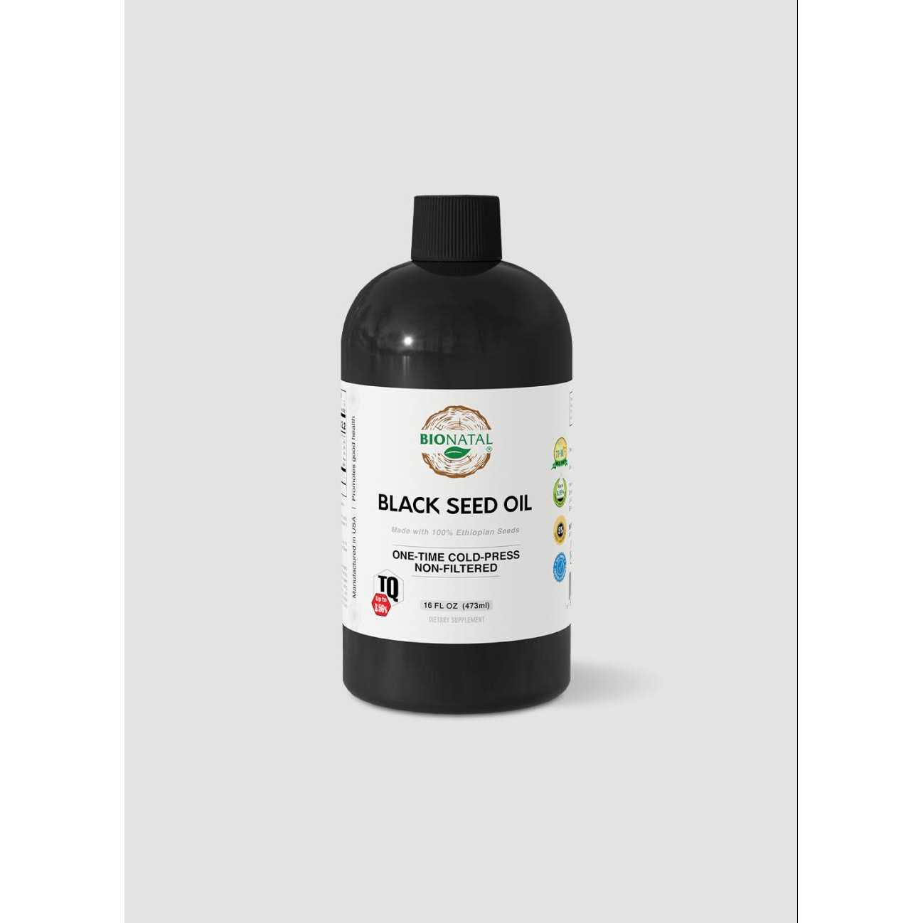 BioNatal Ethiopian Black Seed Oil 16oz - Pet Supplies online store