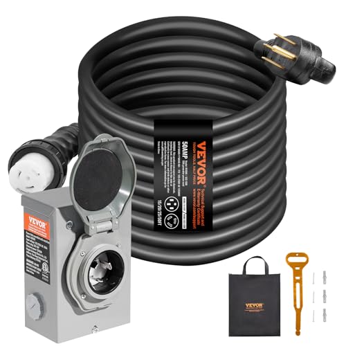 VEVOR 200A Generator Transfer Switch, 48000W Manual Transfer Switch, Heavy Duty Double-Throw Power 120/240V, Meeting NEMA 3R Standards, for Outdoor, Indoor, and Portable Generator ETL Certification