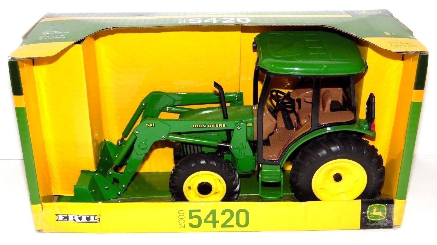 John Deere 15357N Tractor with Cab Loader (ORGL5401), Green