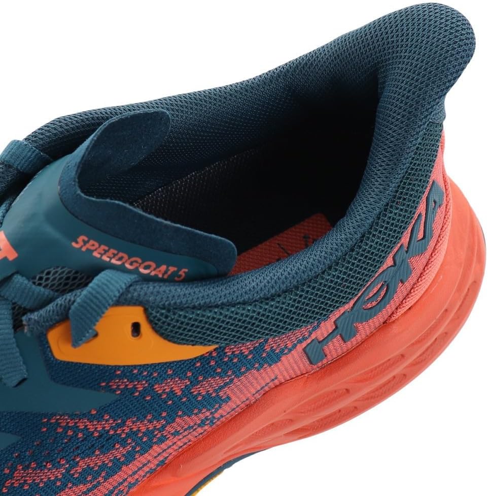 Hoka One Women's Running Shoes, Blue Coral Camellia, 8.5