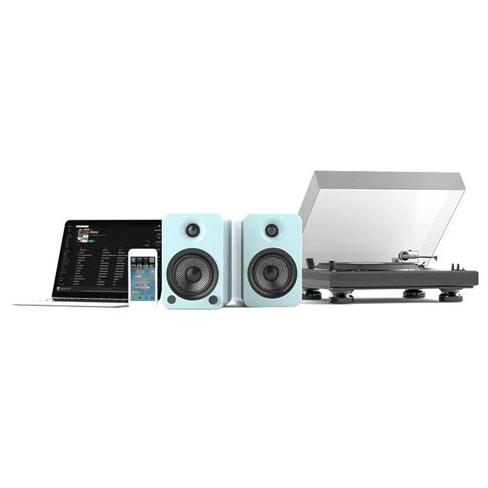 Kanto YU4 Powered Bookshelf Speakers (Gloss White)