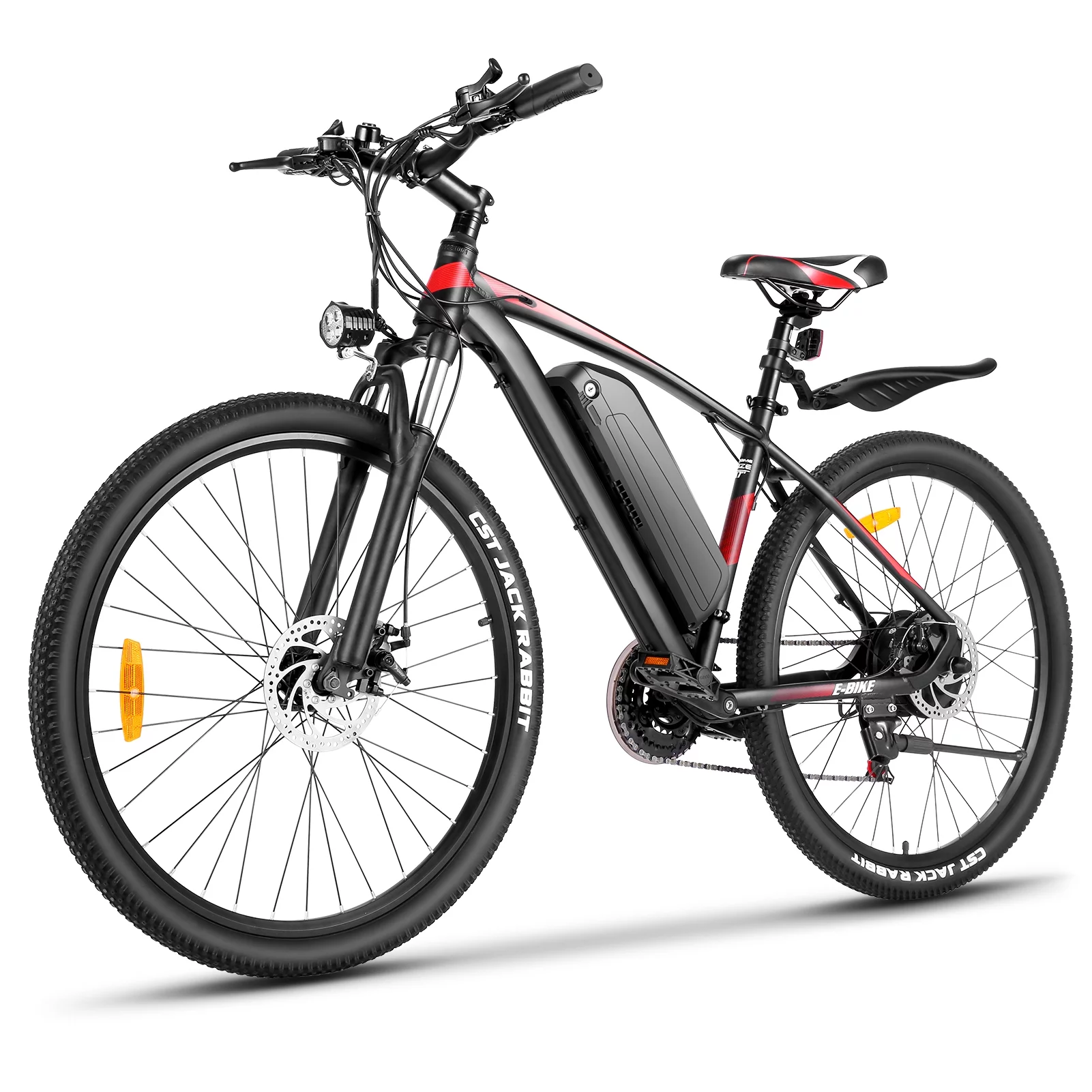Elifine 500W Electric Bike for Adults, Shimano 21-Speed, 27.5" Mountain Electric Bicycle, 48V 10.4Ah Battery Ebike with 5 Riding Modes, 19.8 mph Aluminum Alloy Electric Commuter Bike up to 50 Miles
