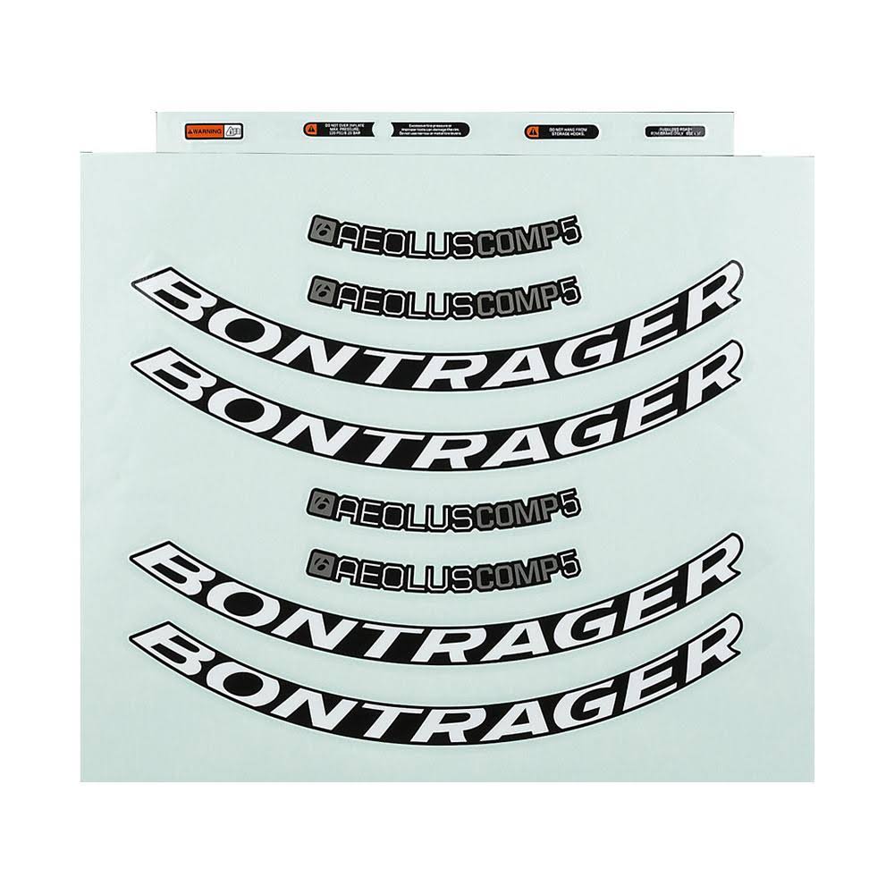 Bontrager Aeolus Comp Rim Decal Sets