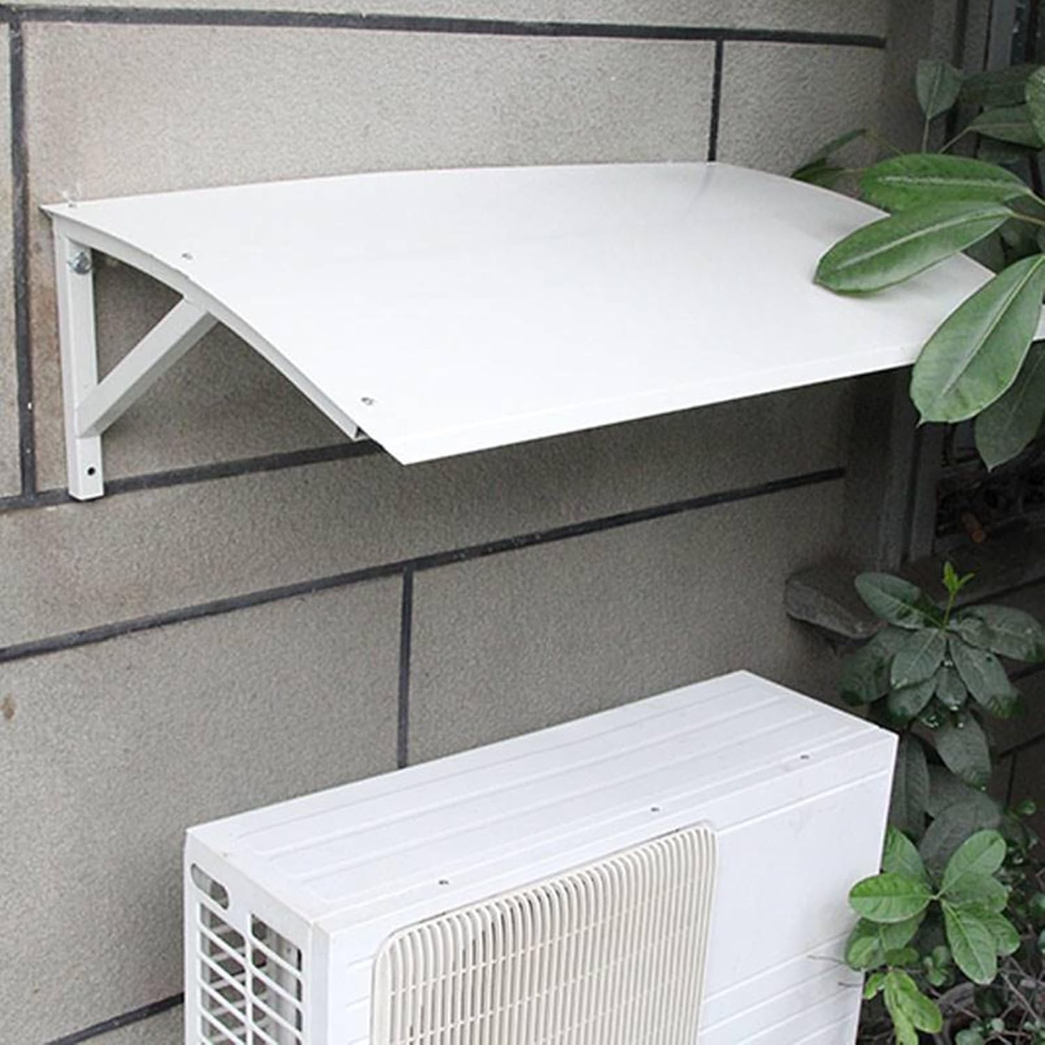 Air Conditioner Cover Outdoor AC Units Protection, Window Patio Awning Canopy UV Rain Snow Protection Sheet, Air Conditioning Sun Shade, Heat Pump Unit Cover