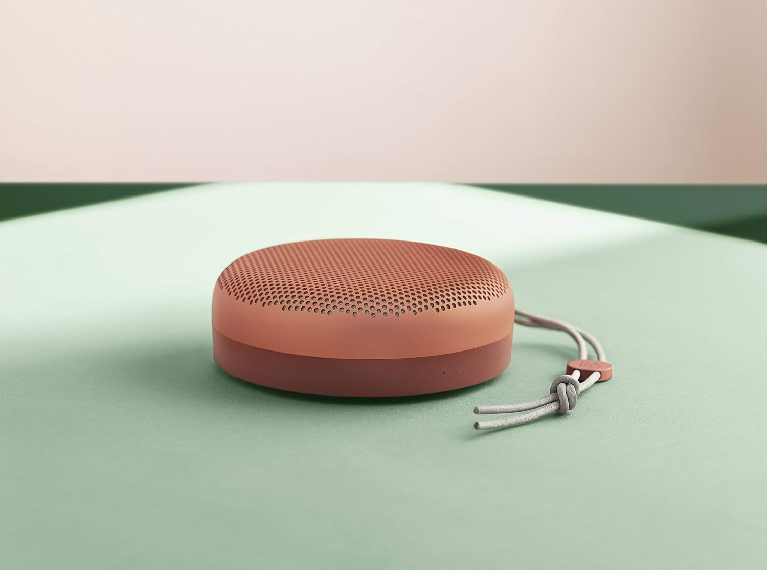 Bang & Olufsen Beoplay A1 Portable Bluetooth Speaker with Microphone - (Tangerine)(Renewed)