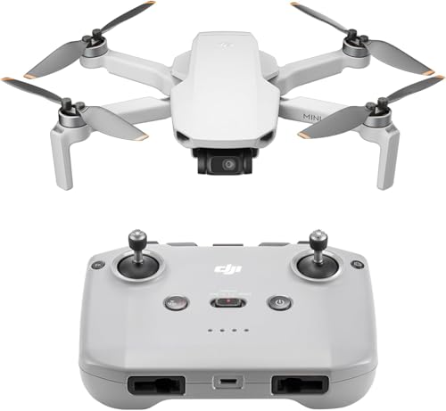 DJI Mini 4K Drone Quadcopter with Camera for Adults, Under 249 g, 3-Axis Gimbal Stabilization, 10km Video Transmission, Auto Return, Wind Resistance, 31-Min Flight Bundle with Deco Gear Accessories