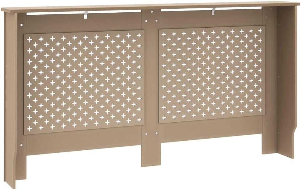 Radiator Cover 59.8"x7.5"x31.9" MDF,Home & Garden Household Appliance Accessories Heating Radiator Accessories
