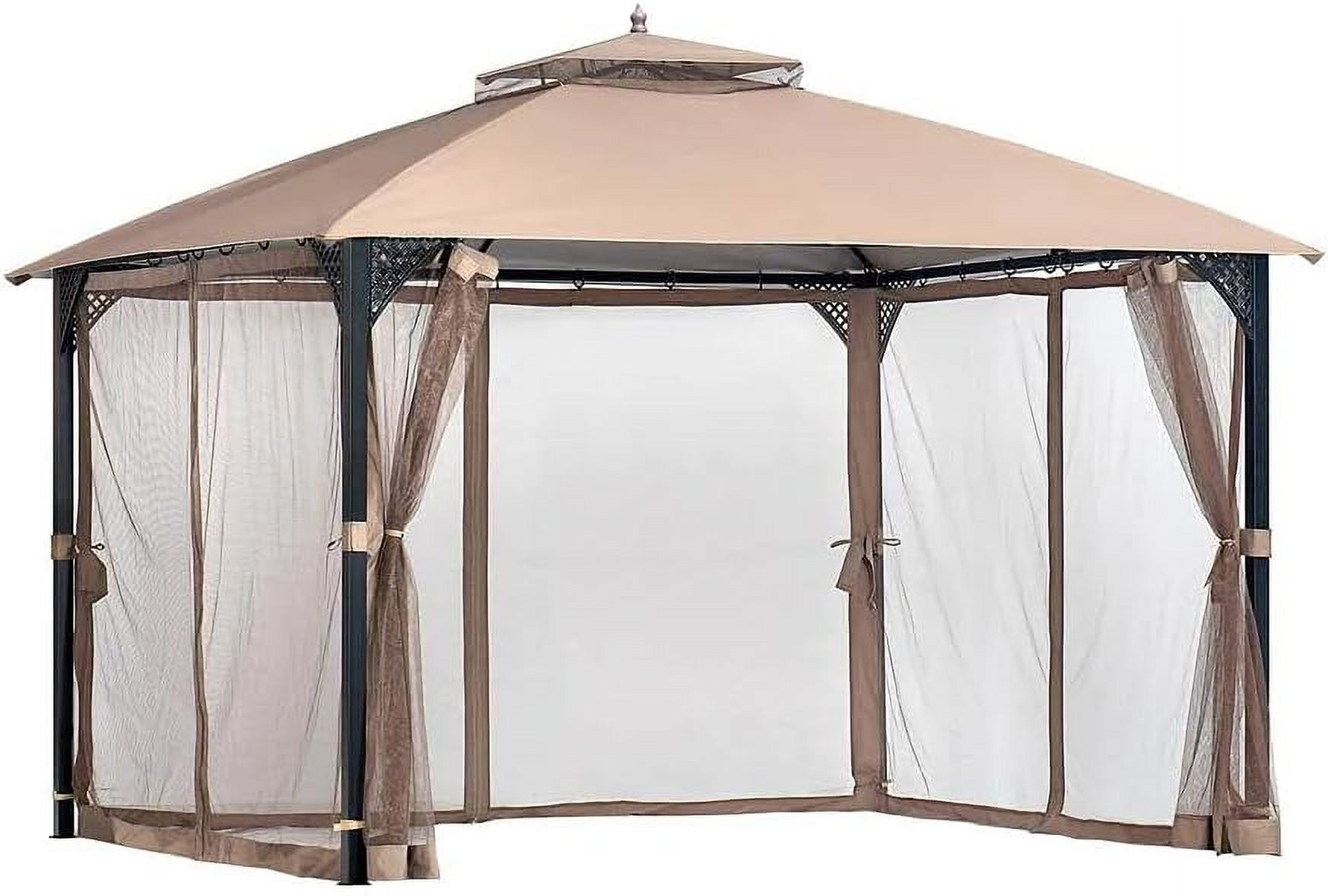 Replacement Canopy Top Cover Compatible with The Cypress and Compatible with S 10x12 Gazebo - Riplock 350