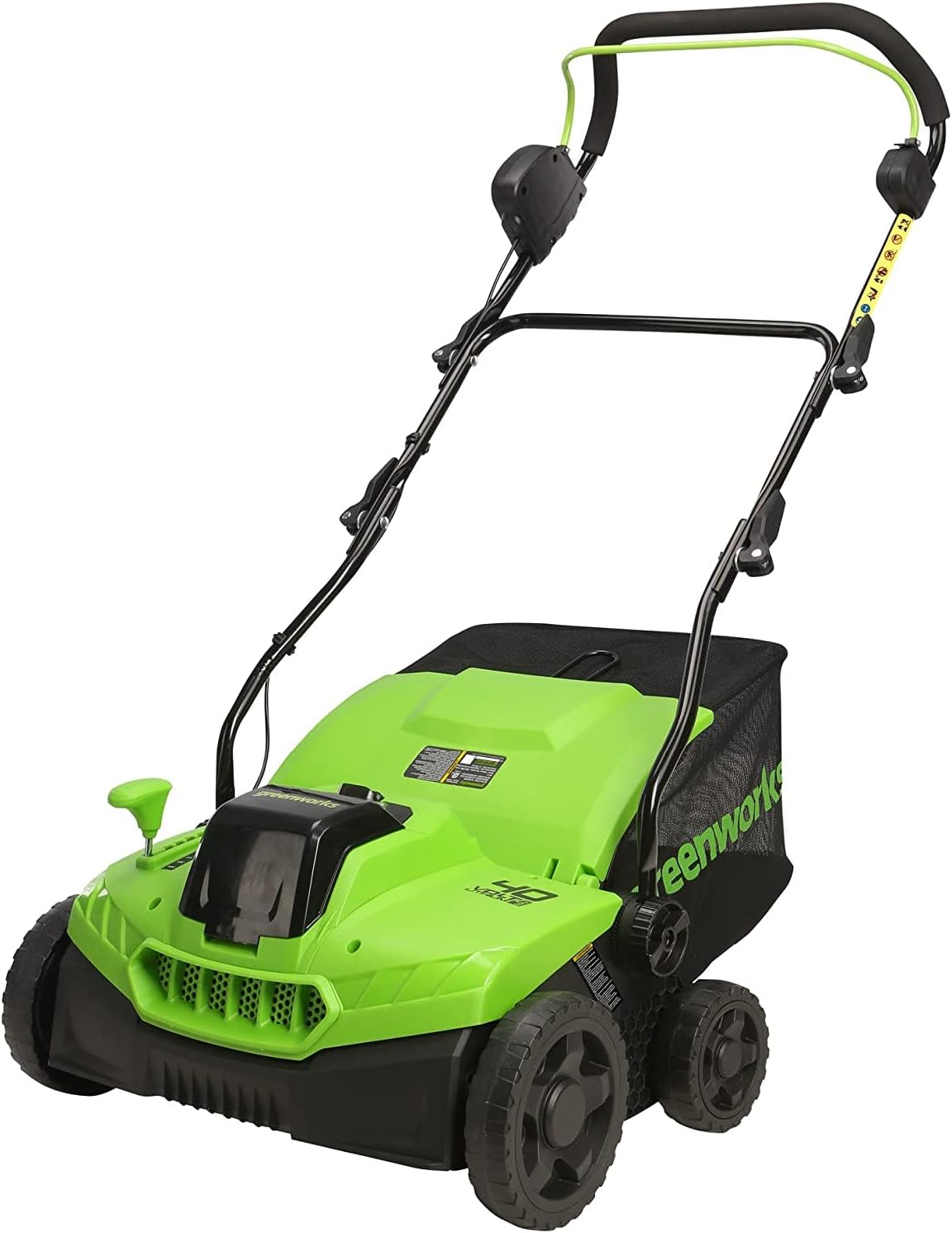 Greenworks 10A Corded 14-Inch Dethatcher + Tines