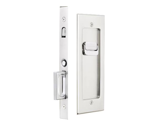 Emtek 2115 Modern Privacy Pocket Door Mortise Lock