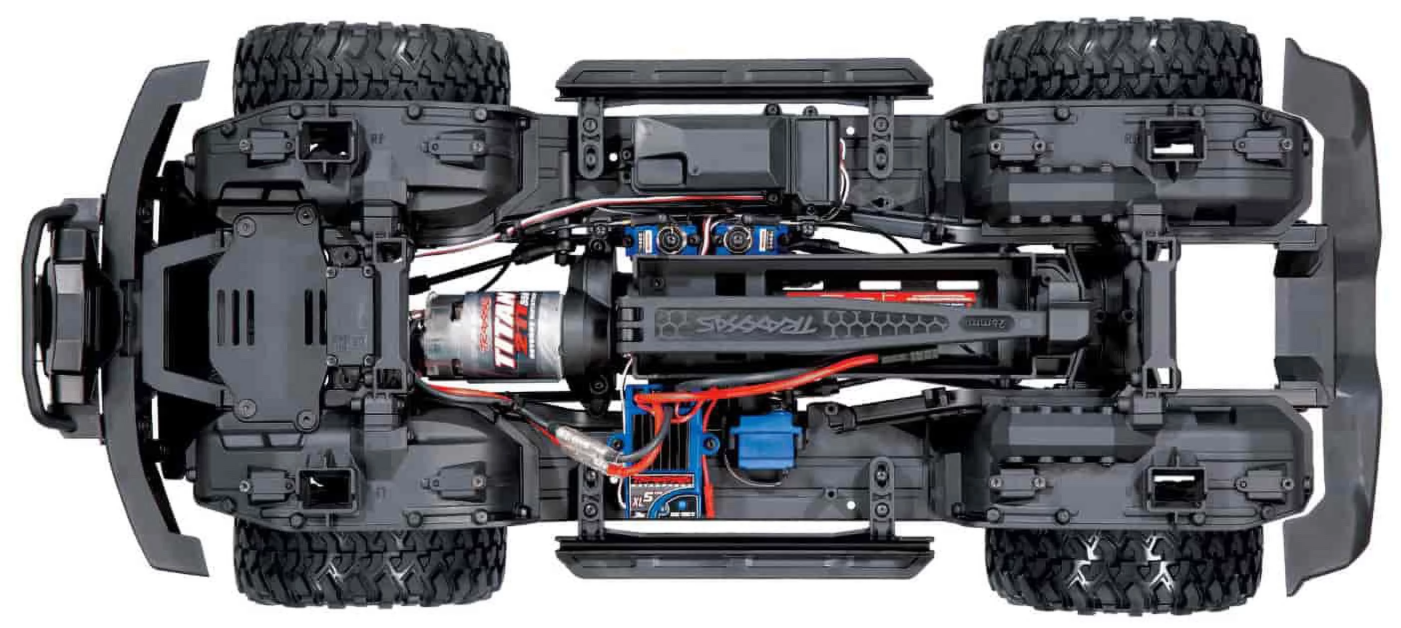 Traxxas 920764RED Trail Crawler for 2021 TRX4 Ford Bronco, Red