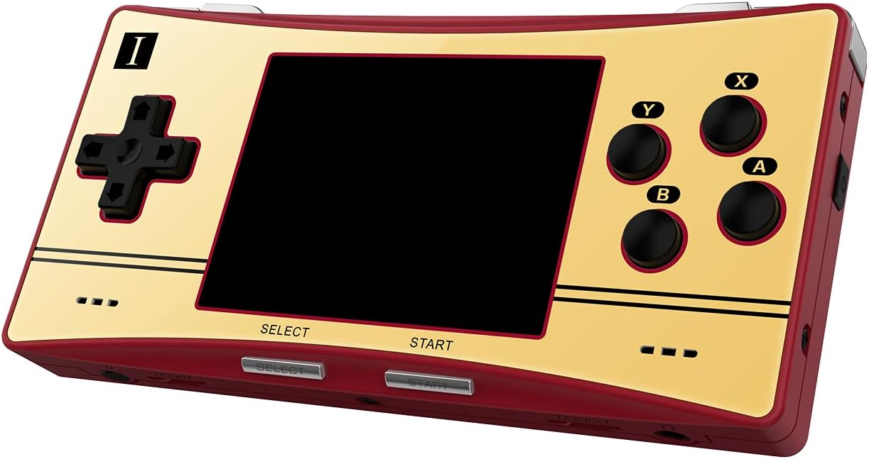 HAIHUANG RG300X Handled Game Console, Portable Game Console with 64G TF Card Pre-Installed 5171 Classic Games, Retro Game Console with 3.0 inch IPS Screen Perfectly Support PS1,CPS1,CPS2,CPS3,FBA