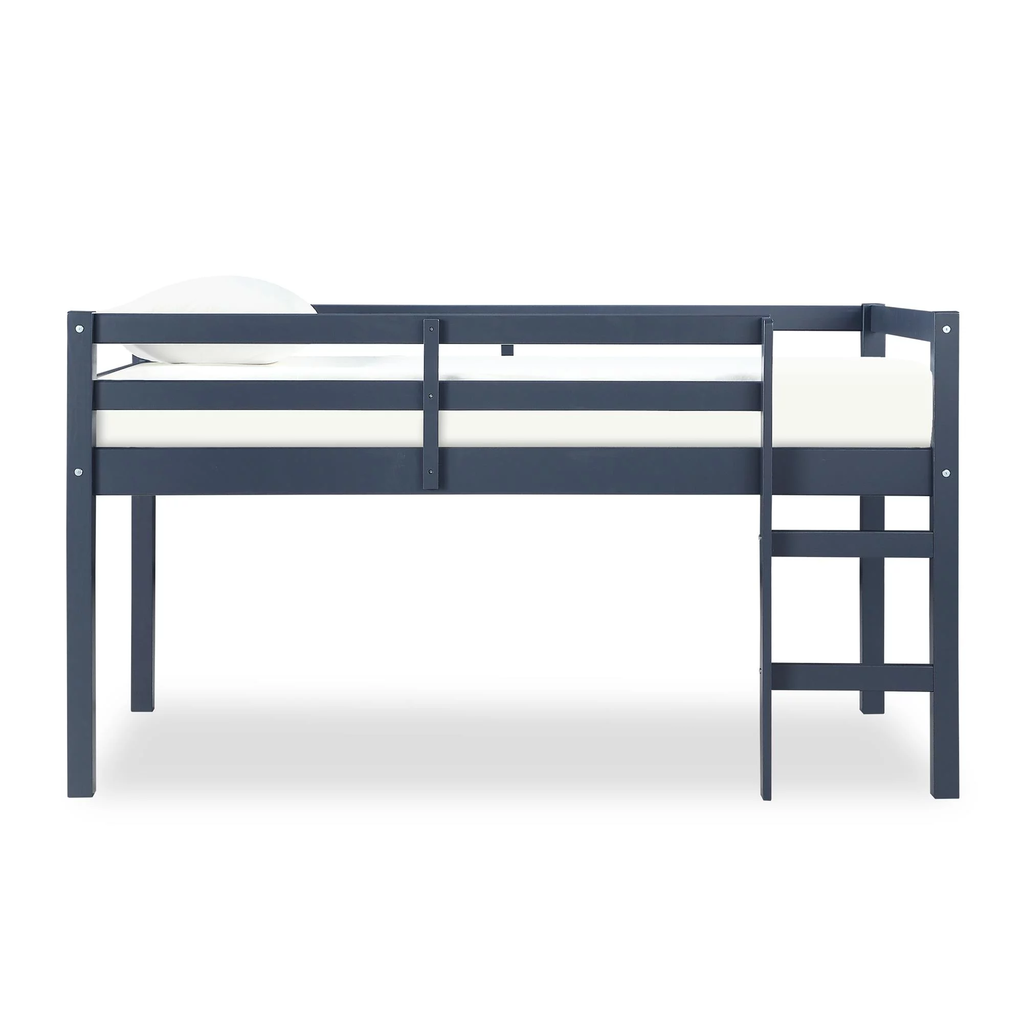 DHP Benson Junior Twin Loft Bed, Blue