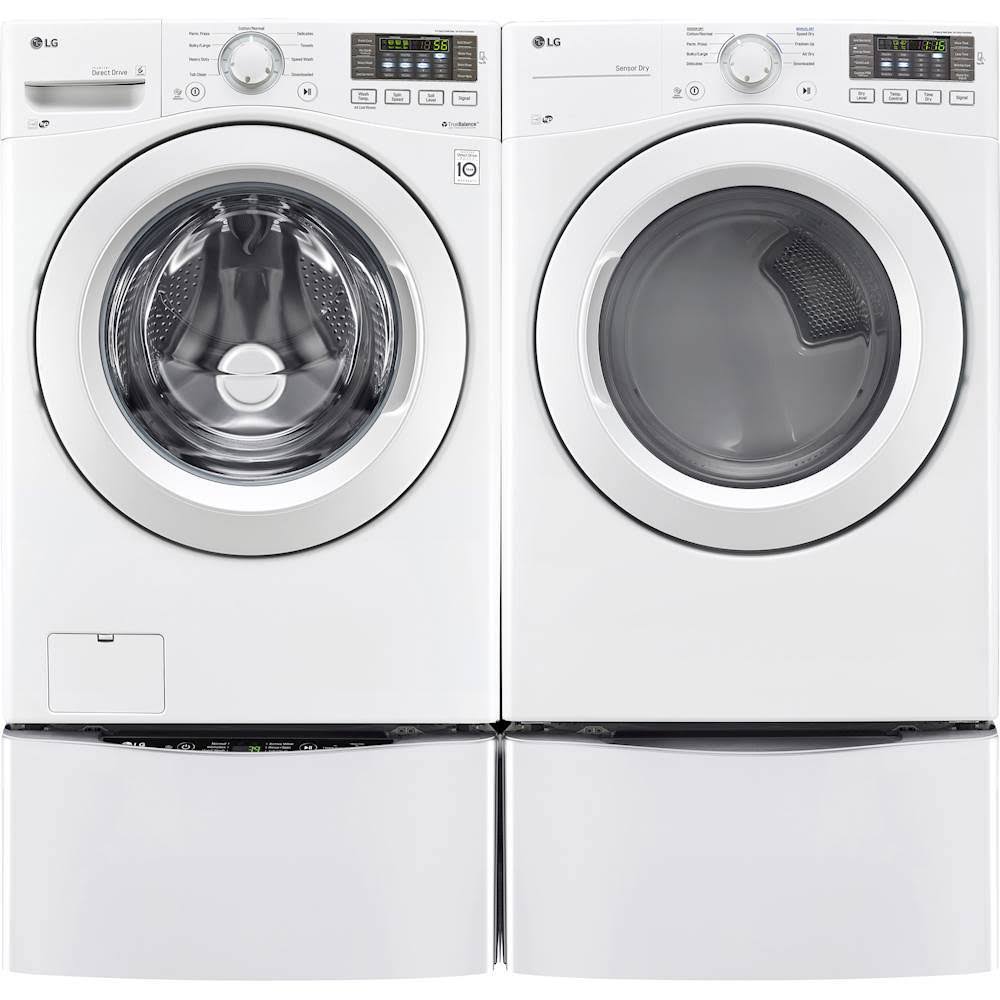 LG DLG3181W Front-Loading Gas Dryer - White