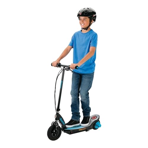 Razor Power Core E100 Electric Scooter - 100w Hub Motor, 8" Air-Filled Tire, Up to 11 mph and 60 min Ride Time, for Kids Ages 8 and Up