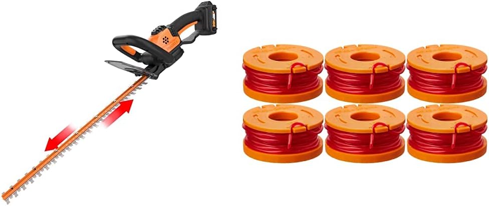 WORX WG261 20V Power Share 22" Cordless Hedge Trimmer (Battery & Charger Included)