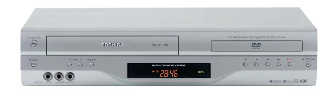 Toshiba SD-KV540SU (USED) DVD/VCR Video Cassette Recorder / DVD Player COMBO. Hi-Fi Stereo VHS & CD Player