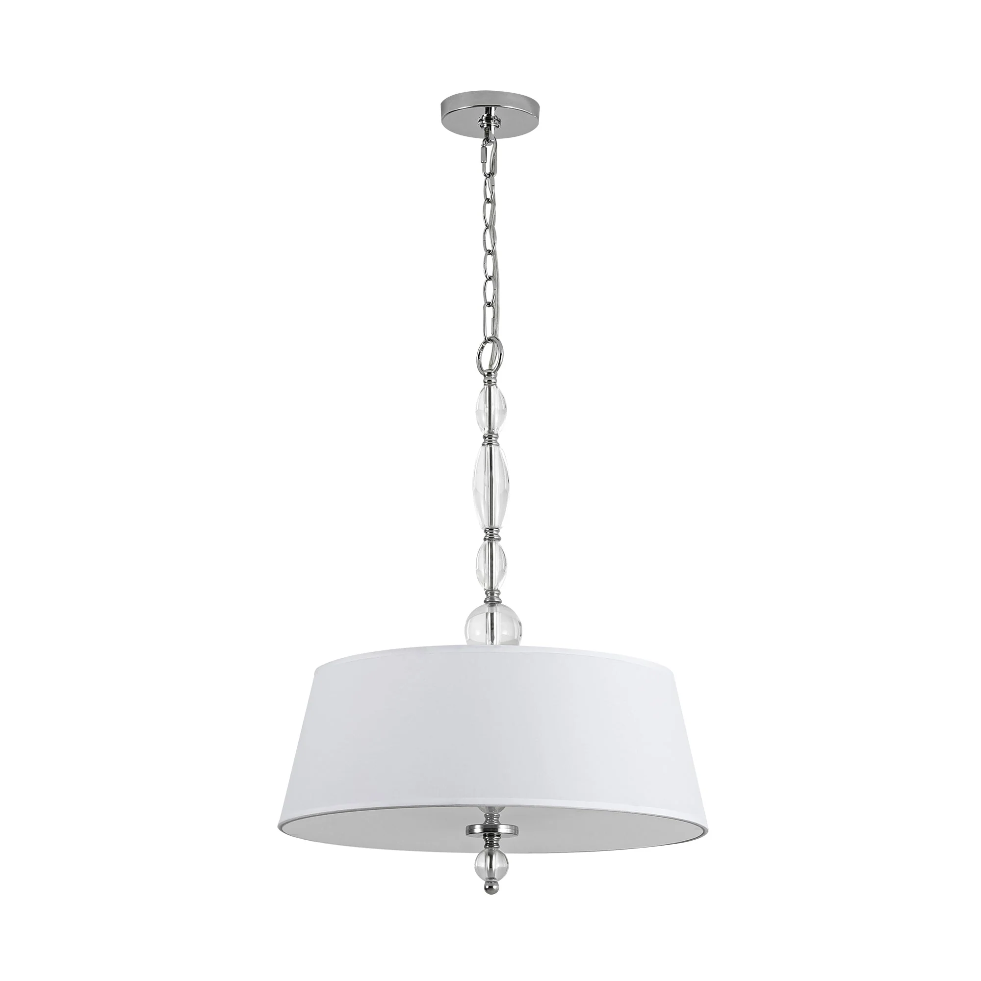 Brilune 4-Light Dimmable Fabric Boho Shaded Chandelier (20)