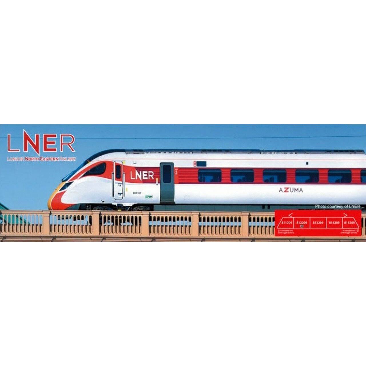 Kato 10-1674 LNER Class 800/2 Azuma 5-Car Set N Scale