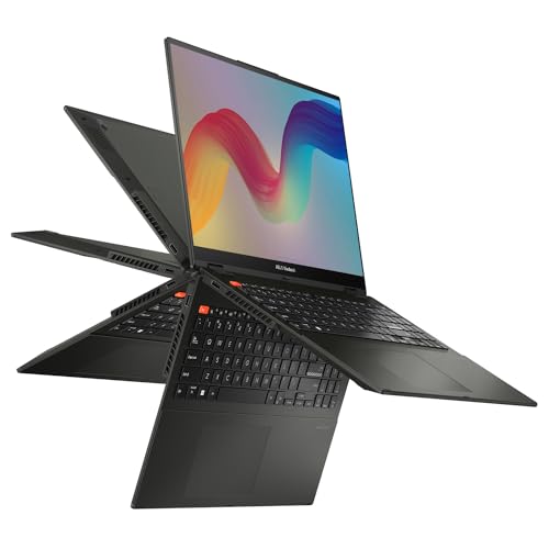 ASUS Vivobook S 16 Flip 2-in-1 Laptop, 16" WUXGA Touchscreen, Intel Core i9-13900H, 16GB SSD, 1TB SSD, IR Camera, HDMI, Wi-Fi 6, Windows 11 Home, Midnight Black