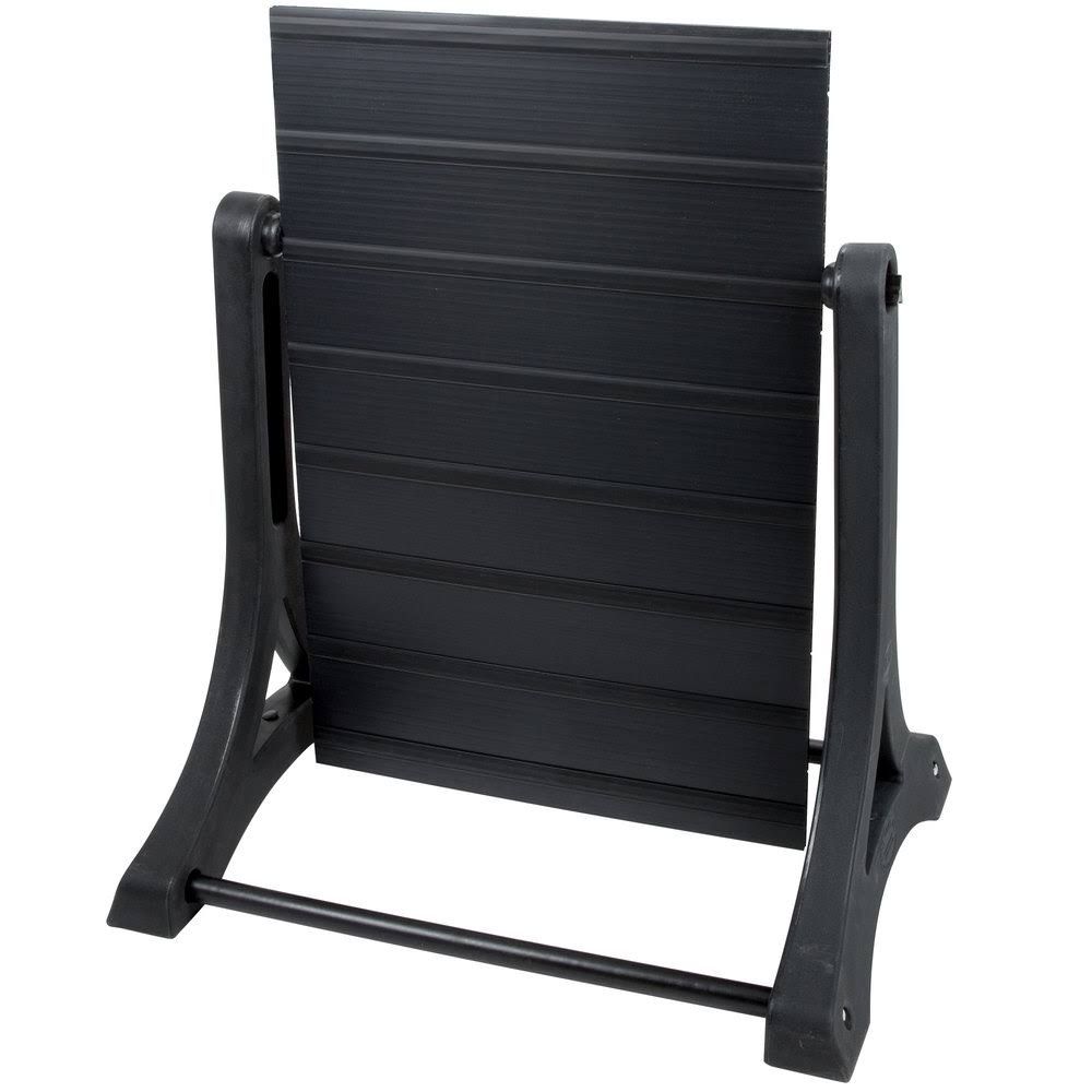 Aarco Products ROC-5 The Rocker Double Sided Sidewalk Sign with Black Changeable Letterboard