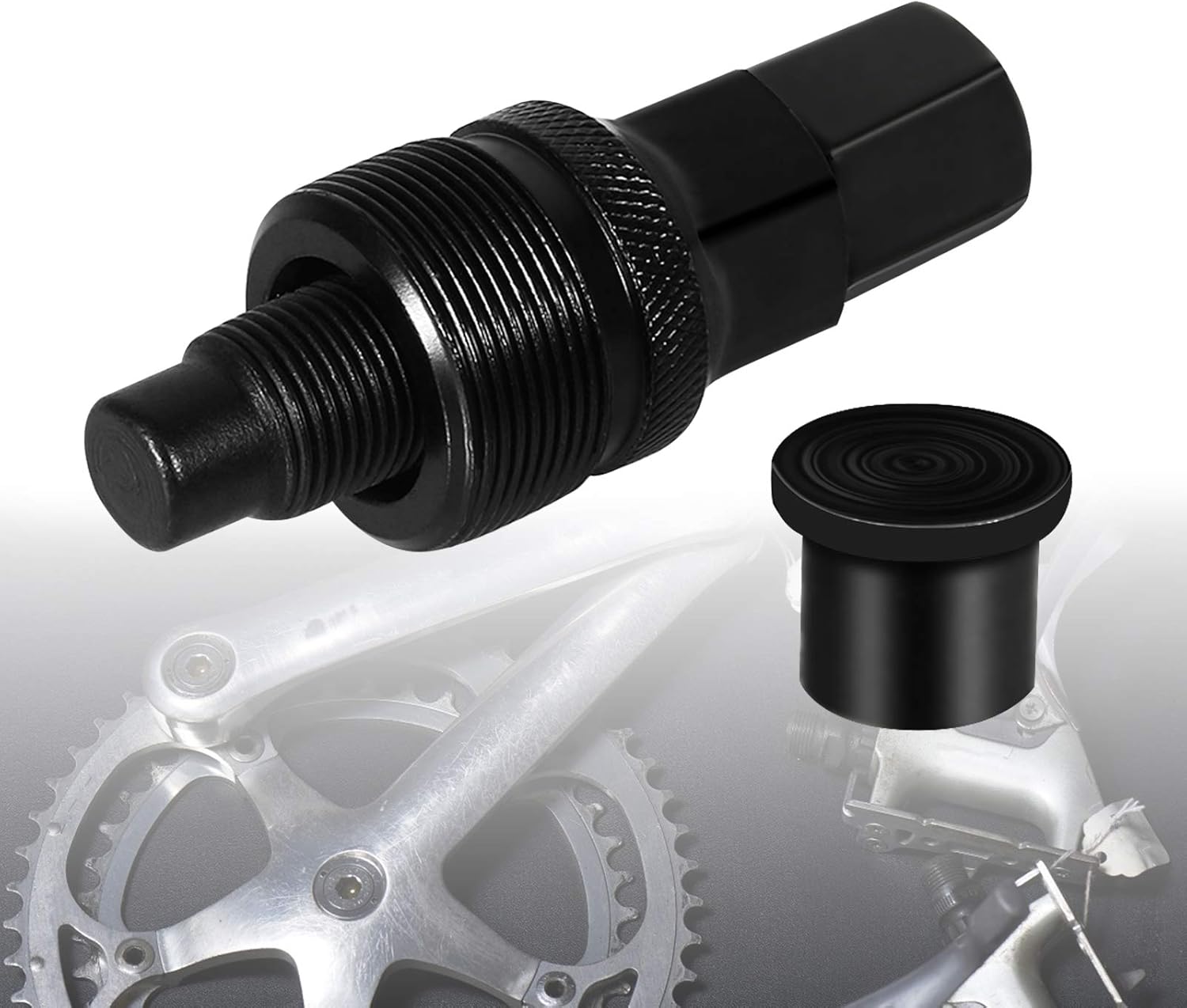 Yosoo Health Gear Bicycle Crank Puller, Bike Crank Removing Tool, Bicycle Crank Arm Puller Remover Crank Extractor Bottom Bracket Remover Tool Set for Mountain Bike Repair Pack of 2